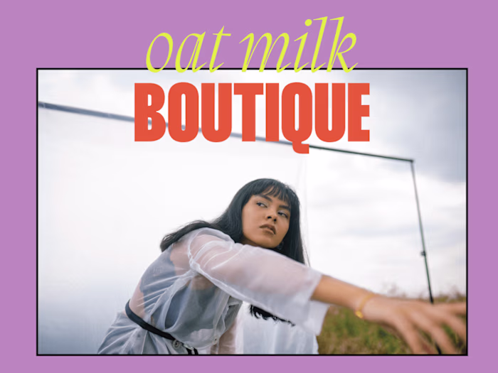 Oat Milk Boutique branding