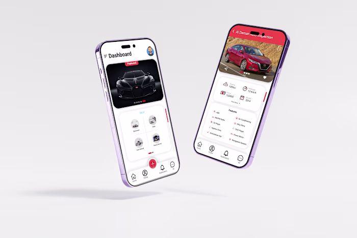 AutoMarket Flutter App (IOS, Android)