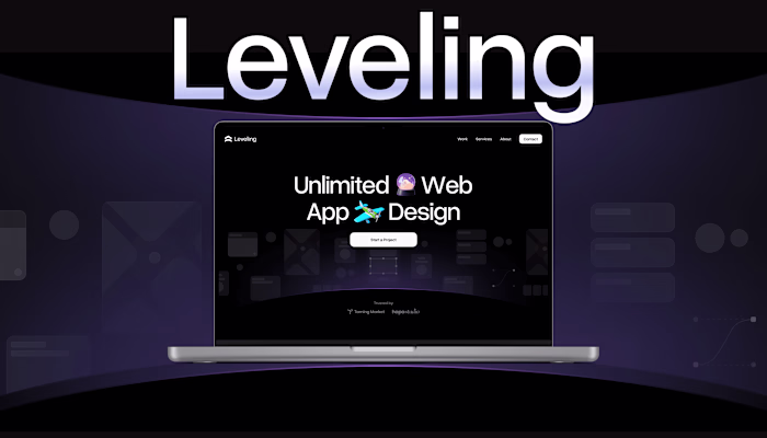 Leveling Agency - Creative Web, App Design