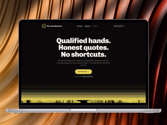 I built this website concept