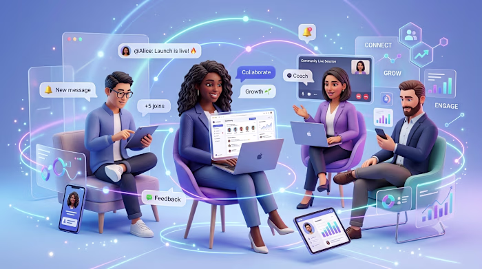 Building a community is more
