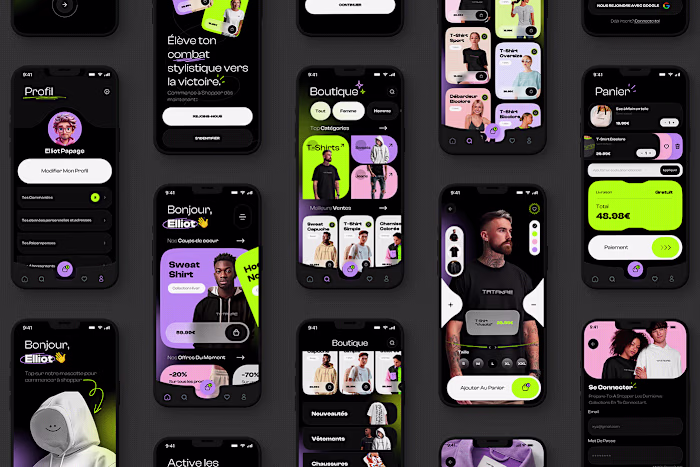 Tatakae Dynamic UI Design