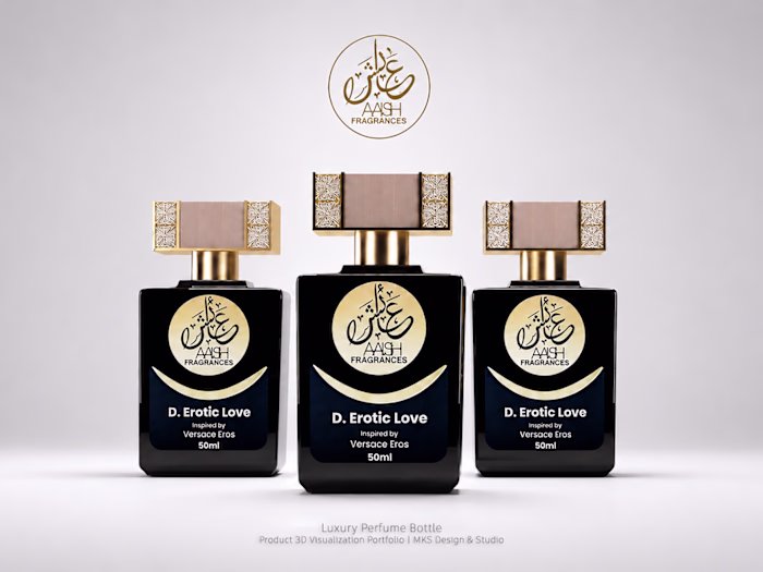 Luxury Perfume Bottle | 3D Product Visualization