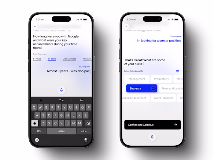 Onboarding - conversation