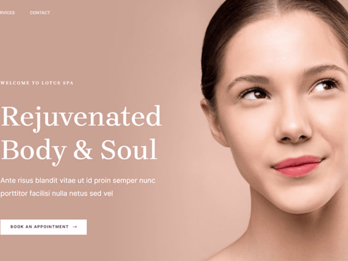 
Serenity Spa - A Website Designed to Elevate Your Business