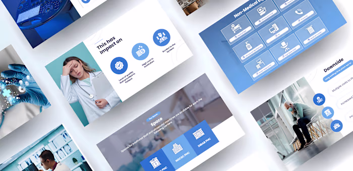 Healthcare Pitch Deck for Medical Ultrasound Services