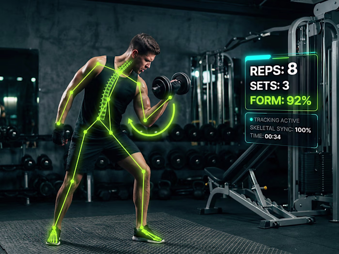 AI Gym Rep Counter: Automatic Workout Tracking System