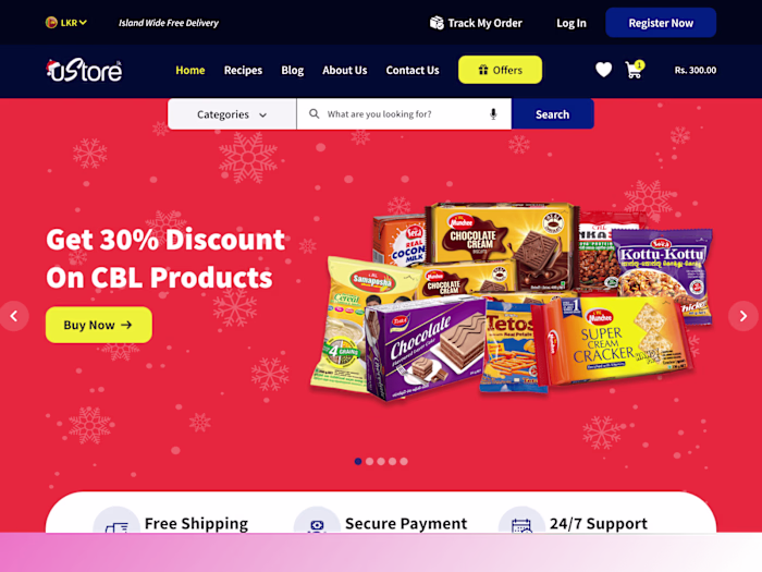E Commerce Website Design