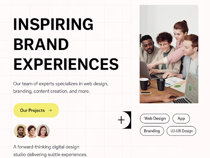 Metric - A Creative Digital Agency Framer Template