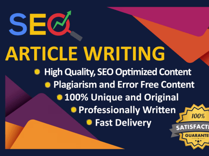 Article writing and Blog Writting