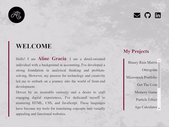 My front-end portfolio