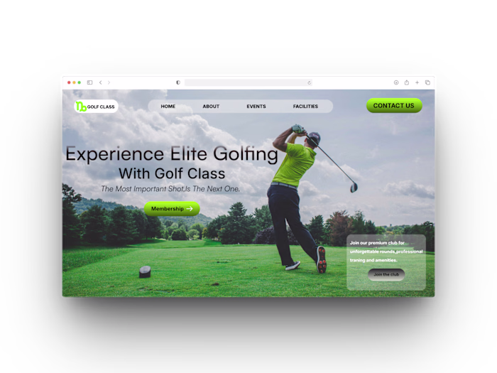 Golf Class: A Modern Golfing Hub