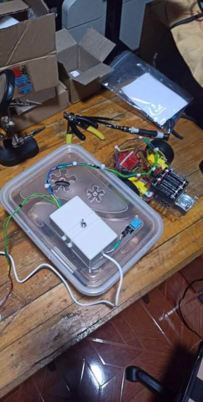 Automated Disinfectant Through Misting