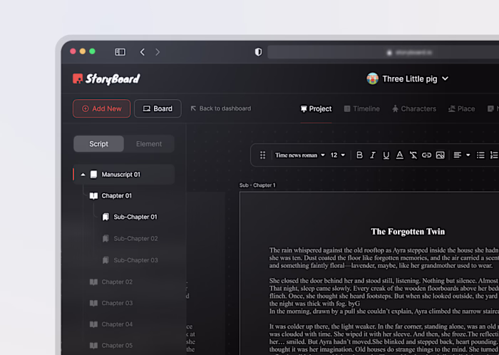 AI-Powered Story Planning Platform Development