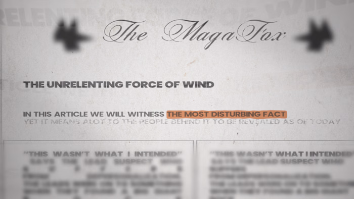 Vox Style newspaper highlight from scratch