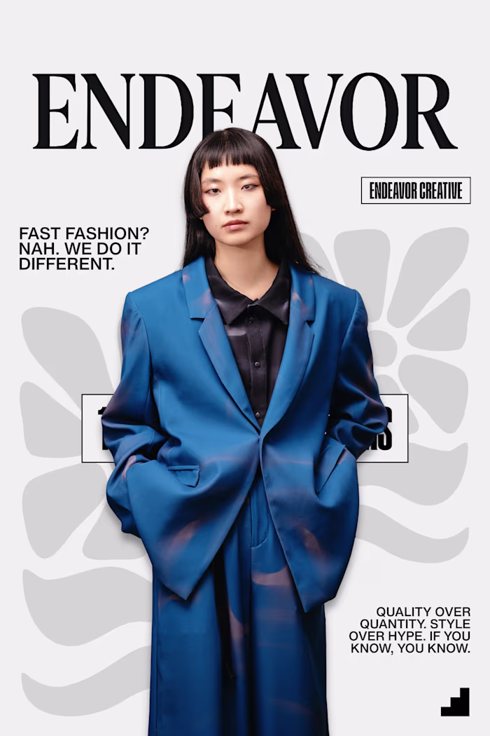 Endeavor Fashion Brand Creative Campaign
