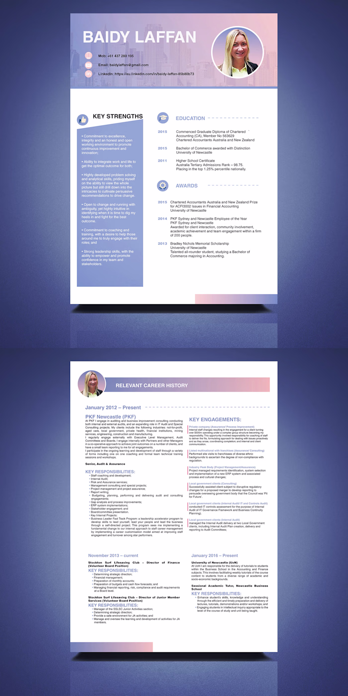 Cv Design