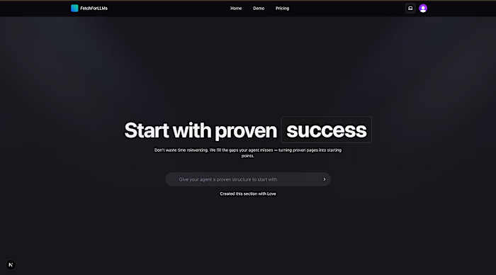 Fetch for LLMs: Transforming Webpages for AI