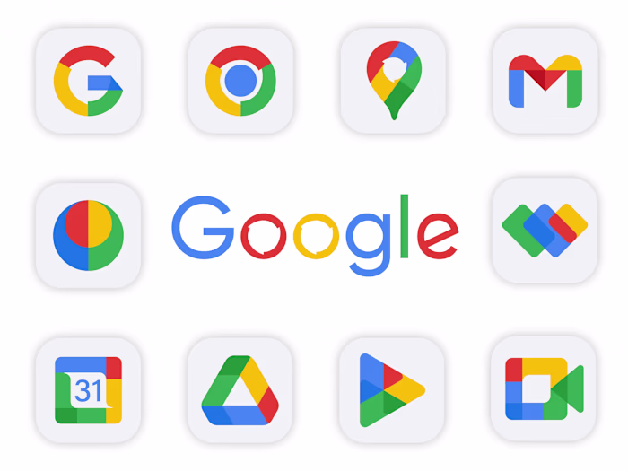 Google Services Icons Revamped!






