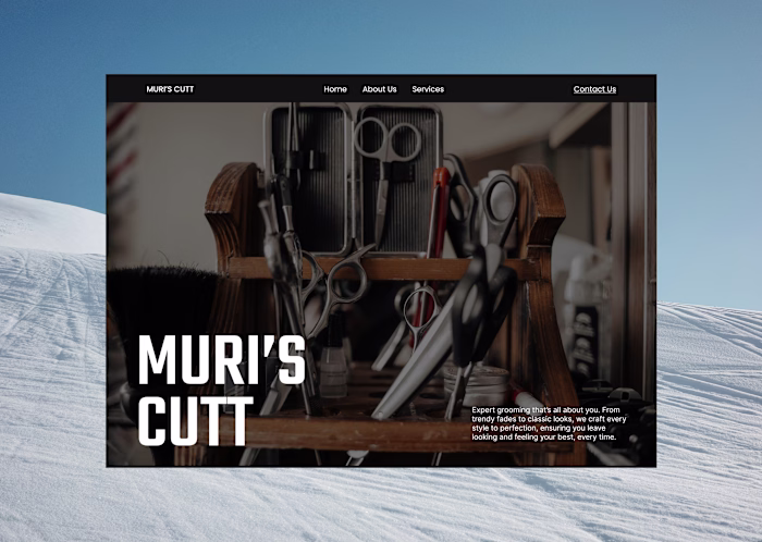 Barbershop Website