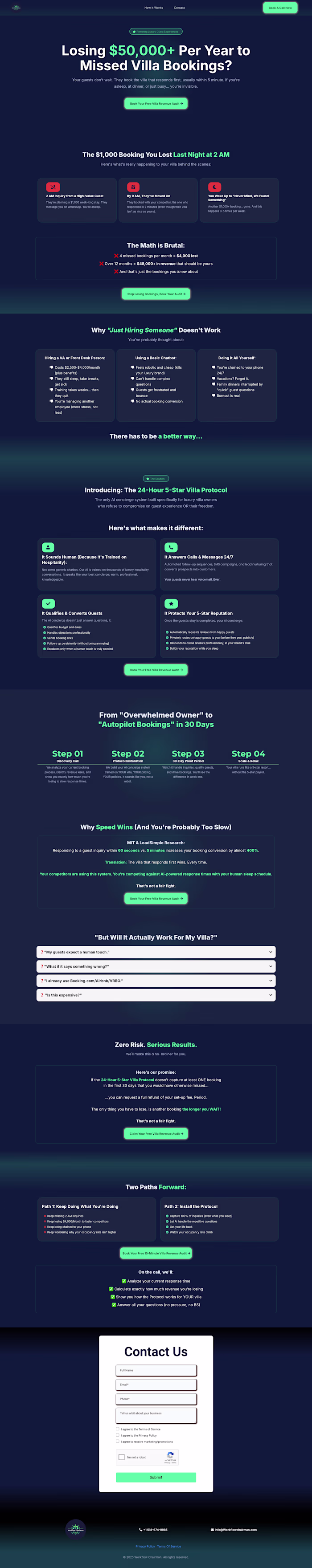 Website Build Using Go High Level