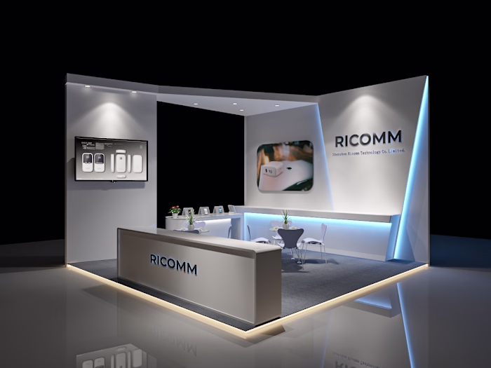 Exhibition hall visualization
