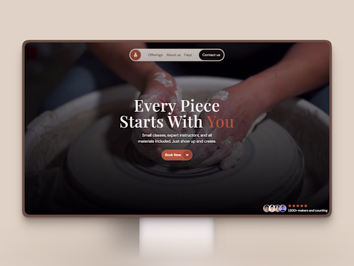 My FIRST framer template which