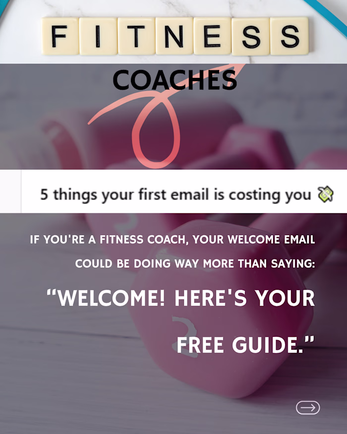 Welcome Email Strategy for Fitness