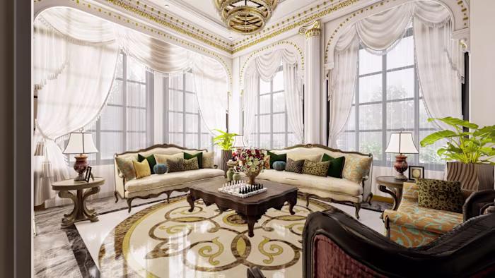 Classical Design Living Room