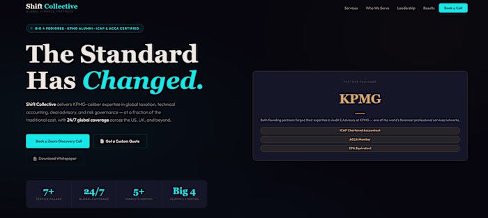 Full website design and development