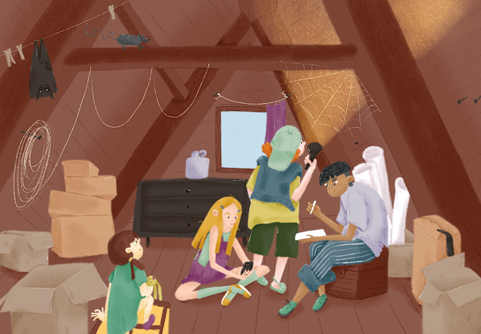 I just wrapped up illustrations