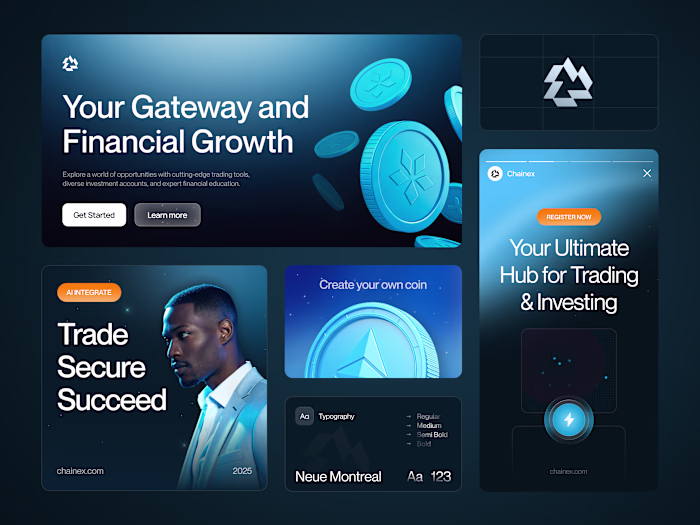 Branding for Crypto Trading & Investment Platform