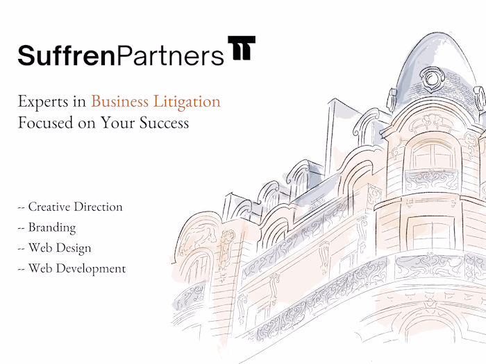 Branding & Web Design for Suffren Partners