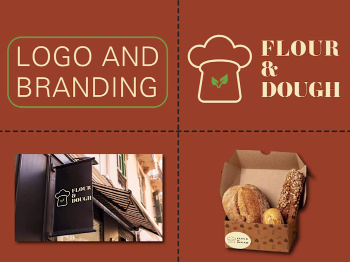 Flour & Dough Brand Identity