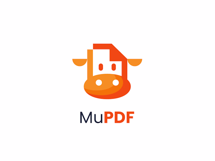 Fun & Minimalist Cow Logo