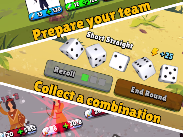 Dice Hero - Dice Poker / Autobattler for Mobile