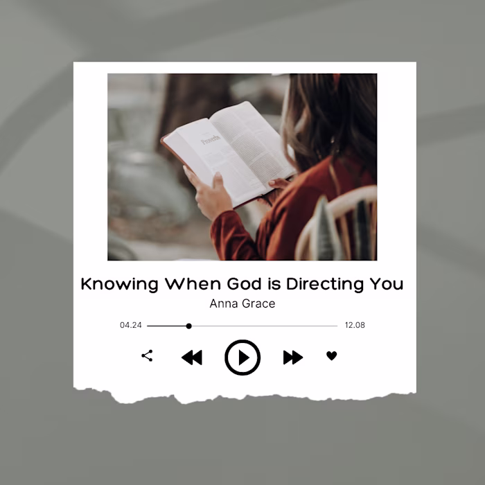 Knowing When God is Directing You