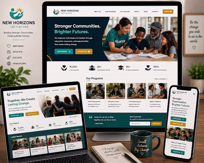 This website design project involved