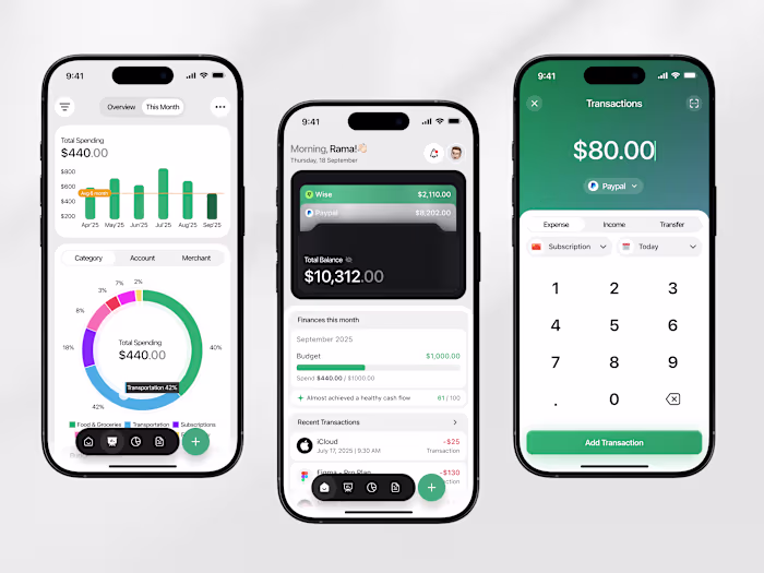 Shots  Cansaas Clevra - Finance Mobile App