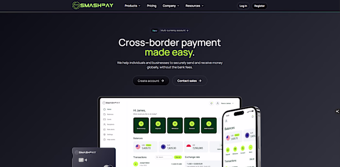 SmashPay – Web3 Wallet & Payment Platform