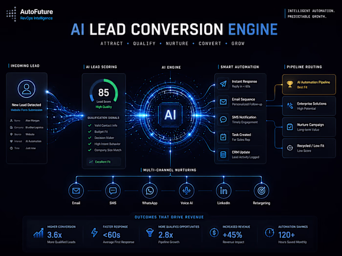 Developed an AI-assisted lead qualification