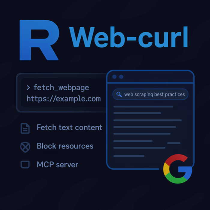 MCP-Web-Curl — Web Research & Browser Automation Server