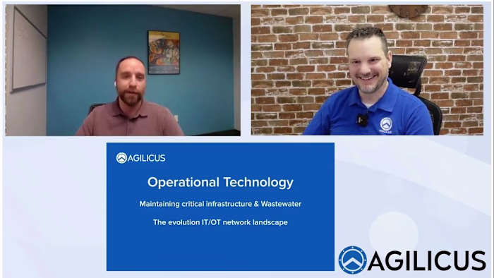 Agilicus Podcast - Securing Wastewater - YouTube