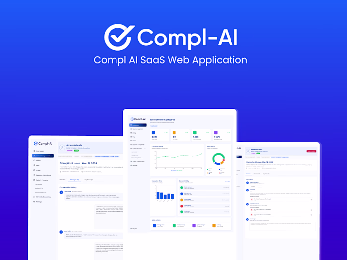 Compl AI SaaS product by