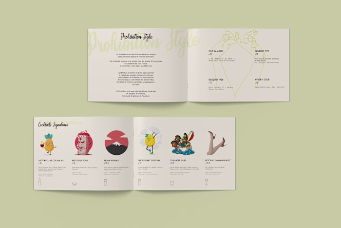 COCKTAILS MENU
