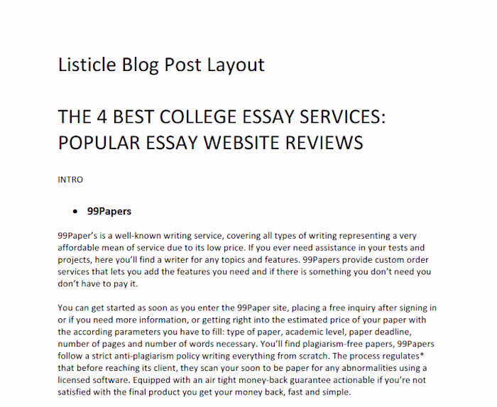 Have a taste of fantastic Blog Post content.
