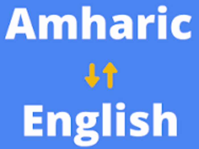 Amharic to English translation (Assets)