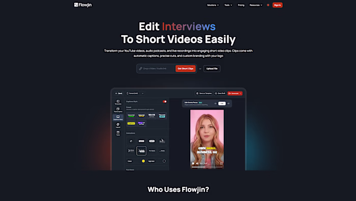 SaaS Landing Page with Third-Party Integrations