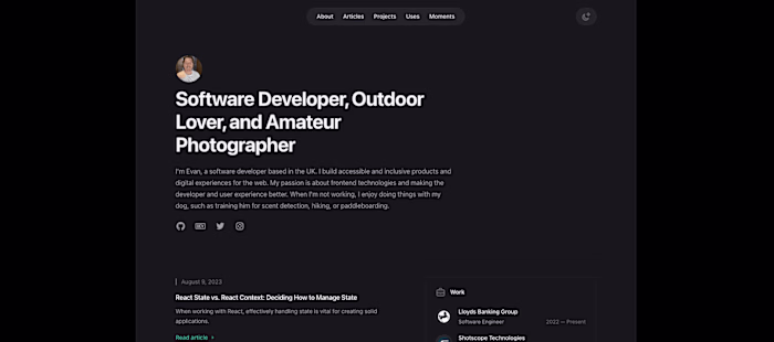 Personal Portfolio