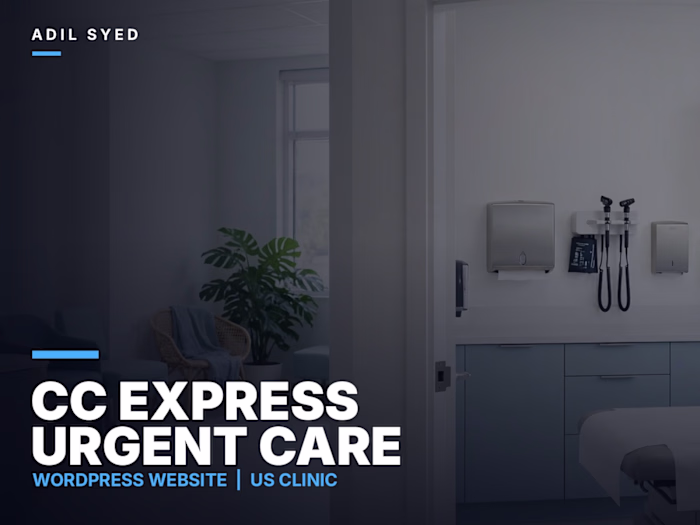 CC Express Urgent Care - WordPress Website